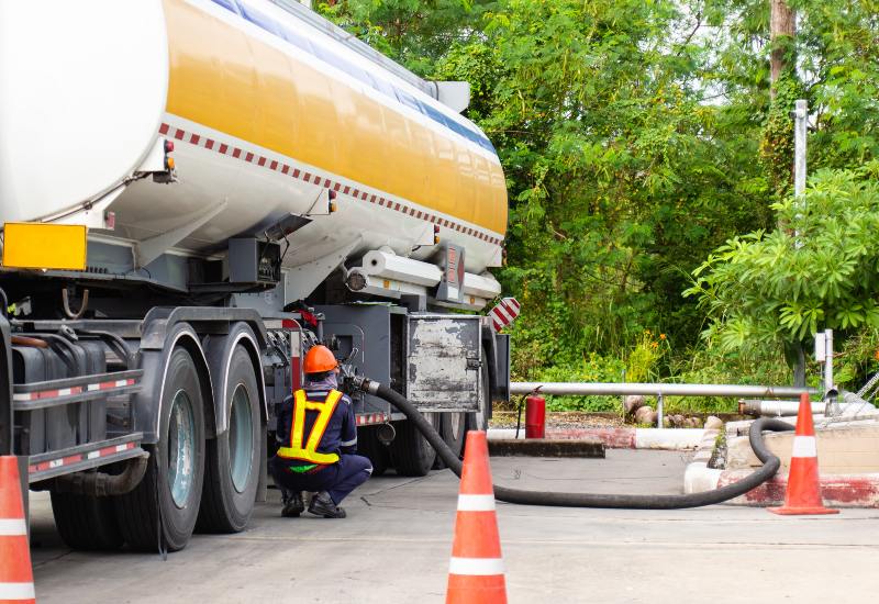 Emergency diesel fuel ready for use in Texas & Arkansas