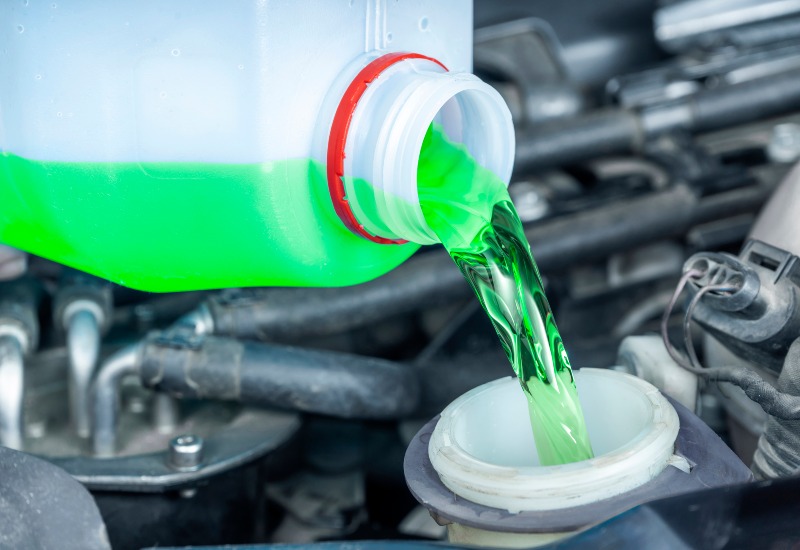 Diesel Engine Filled with Antifreeze in Texas & Arkansas