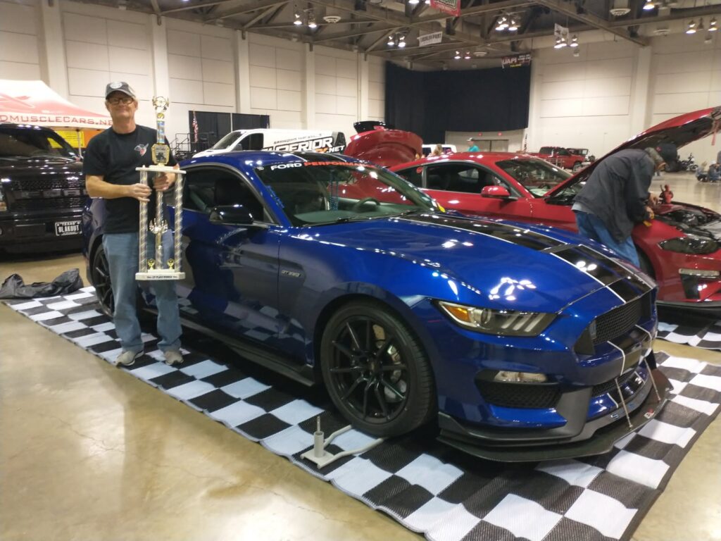 Jerry Taylor winning car show